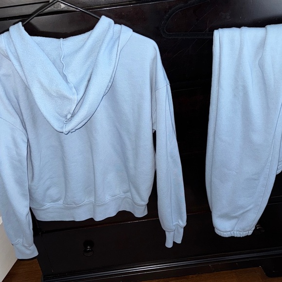 Children’s place girls light Blue Hoodie and Sweatpants Set size 16 - Picture 3 of 3